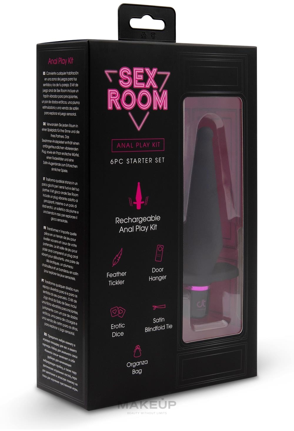 Набор для анальных игр - Dream Toys Sex Room Anal Play Kit: купить по  лучшей цене в Украине | Makeup.ua