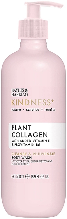 Гель для душу - Baylis & Harding Kindness+ Plant Collagen Body Wash — фото N1