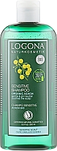 Шампунь для сухой чувствительной кожи головы - Logona Hair Care Sensitive Shampoo Organic Acacia — фото N1