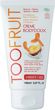 Крем для тела "Персик и абрикос" - Toofruit Creme Bodydoux (пробник) — фото N1