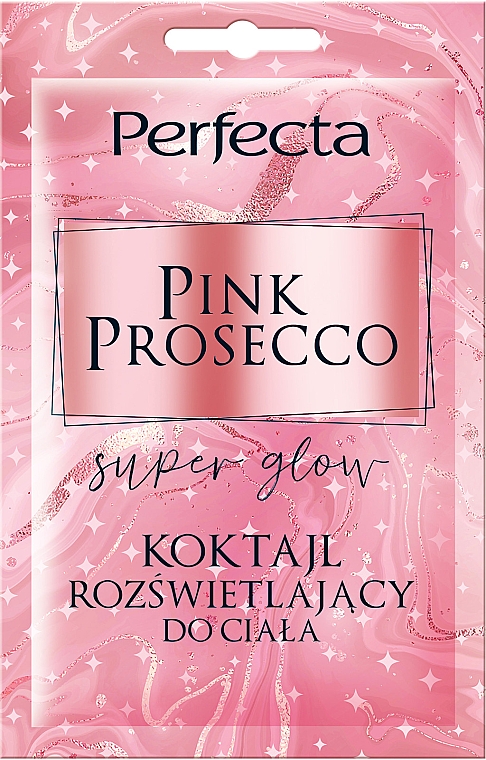 Сияющий коктейль для тела - Perfecta Pink Prosecco Super Clow — фото N1