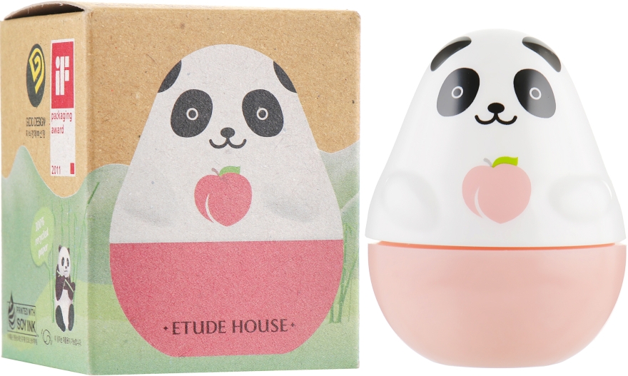 Крем для рук з ароматом персика - Etude House Missing U Hand Cream Panda