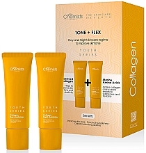 Набор - Skin Chemists Youth Series Collagen Tone & Flex Kit (d/cr/50ml + n/cr/50ml) — фото N1