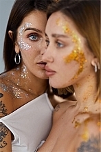Глітер для обличчя та тіла "Сяйво діаманта" - Arley Sign — фото N4