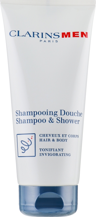 Шампунь-гель для волосся і тіла - Clarins ClarinsMen Shampoo & Shower — фото N2