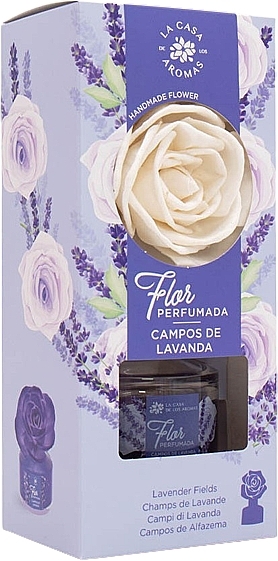 Аромадиффузор в виде цветка "Лаванда" - La Casa De Los Aromas Flor Lavender Fields — фото N3