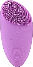 Электрощетка для очищения лица, фиолетовая - DermoFuture Technology — фото N2