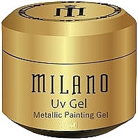 Парфумерія, косметика Гель-фарба для нігтів - Milano Metallic Paintiing Gel