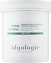 Ексфоліант для тіла, з сіллю та есенціальними оліями - Algologie Body Scrub With Sea Salt & Essential Oils — фото N5