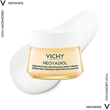 Нічний антивіковий крем з охолоджуючим ефектом для збільшення щільності та відновлення тонусу шкіри обличчя - Vichy Neovadiol Redensifying Revitalizing Night Cream — фото N3