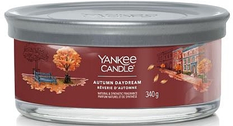 Ароматическая свеча в стакане "Autumn Daydream", 5 фитилей - Yankee Candle Singnature — фото N1