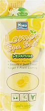 Скраб-сіль для тіла, з лимонною олією - Yoko Lemon Spa Salt — фото N1