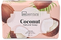 Натуральне мило для рук "Кокос" - IDC Institute Coconut Natural Soap — фото N1