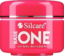 Гель для ногтей - Silcare Base One UV Gel Builder Clear Raspberry Melon — фото N1