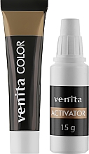 Фарба-гель для брів і вій - Venita Henna Color Eyebrow & Eyelash Tint Gel — фото N2