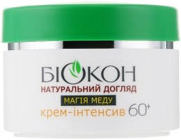 Парфумерія, косметика Крем-інтенсив для обличчя проти глибоких зморшок "Магія меду" 60+ - Биокон Натуральний догляд