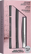 Духи, Парфюмерия, косметика Набор - Anastasia Beverly Hills Fuller-Looking & Dimensional Brow Kit Soft Brown (b/pen/0.2g + b/gel/2.5ml + b/liner/0,5ml)