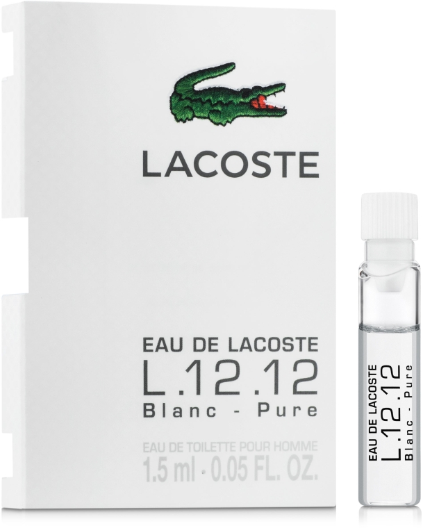 Lacoste Eau De L.12.12 Blanc - Туалетная вода (пробник)