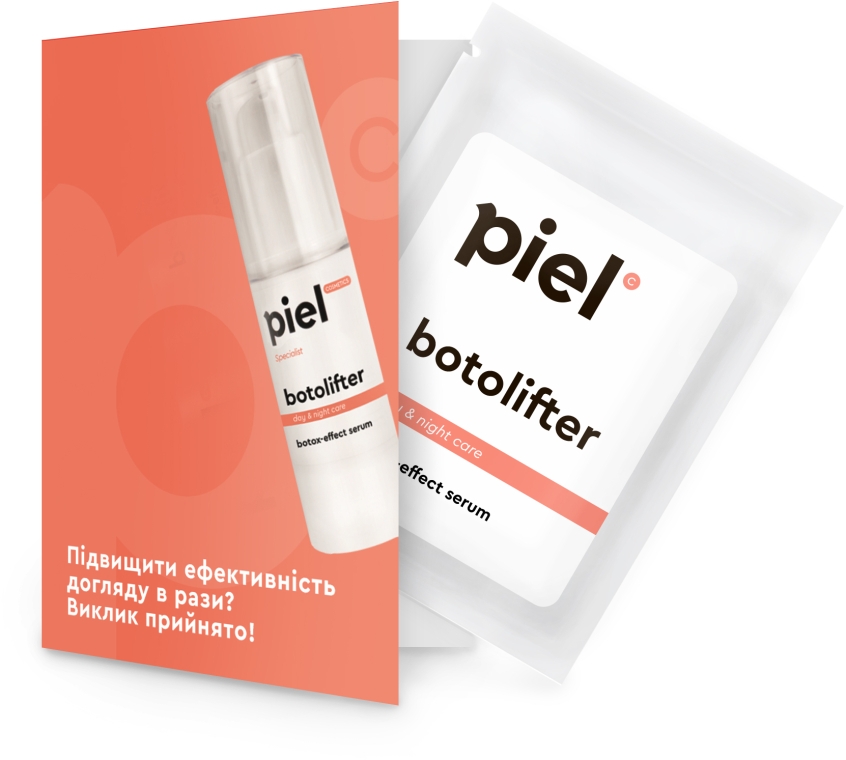 Сироватка проти мімічних зморщок з ботокс-ефектом - Piel cosmetics Specialiste Botolifter (пробник) — фото N1