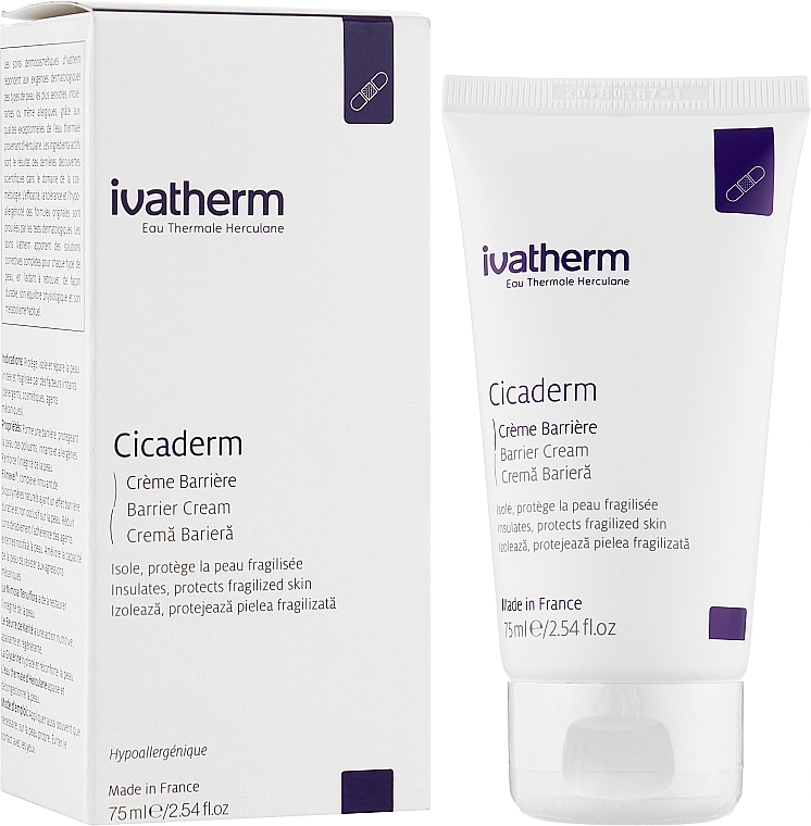 УЦІНКА Cicaderm захисний крем - Ivatherm Cicaderm Barrier Cream * — фото N3