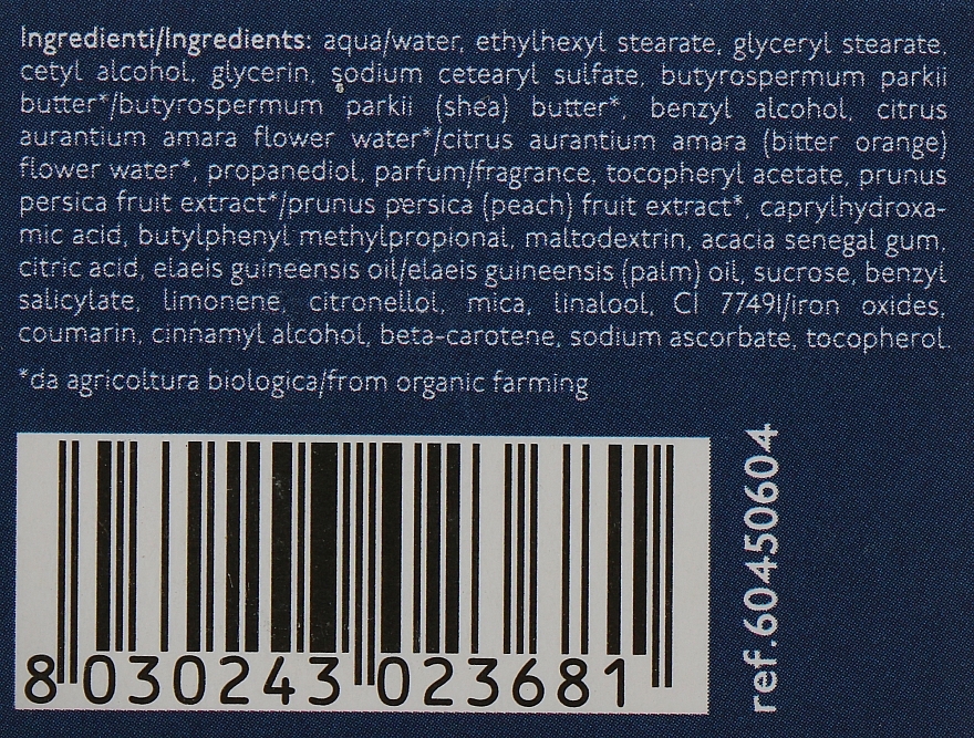 ПОДАРОК! Многофункциональный осветляющий крем для рук и ног - Nature's Neroli Pesca Crema Multifunzione Illuminante — фото N3