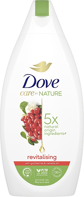 Крем-гель для душу - Dove Care By Nature Revitalising  Shower Gel