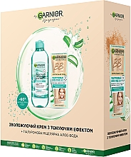 Духи, Парфюмерия, косметика Подарочный набор - Garnier Skin Naturals (cr/50ml + water/400ml)