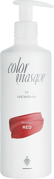Кольорова маска для волосся - Newsha Color Masque Radiant Red — фото N3