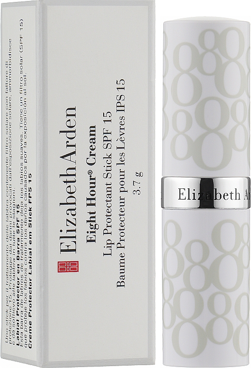 Бальзам для губ - Elizabeth Arden Eight Hour Cream Lip Protectant Stick Sunscreen SPF 15 — фото N2