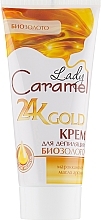 Крем для депіляції тіла "Біозолото" - Caramel 24K Gold * — фото N2