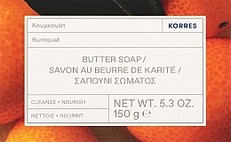 Духи, Парфюмерия, косметика Мыло - Korres Kumquat Butter Soap