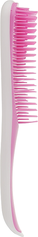 Расческа для волос, бело-розовая - Avenir Cosmetics Wet Hair — фото N3