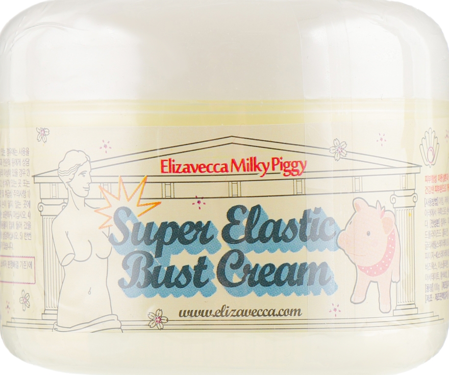 Крем для придания эластичности кожи груди - Elizavecca Milky Piggy Super Elastic Bust Cream