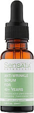 Духи, Парфюмерия, косметика Сыворотка для лица от морщин 40+ - Sensatia Botanicals Anti-Wrinkle Serum For 40+