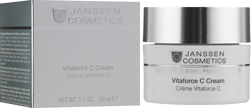 Регенеруючий крем з вітаміном С - Janssen Cosmetics Vitaforce C Cream — фото N2