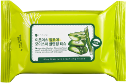 Духи, Парфюмерия, косметика Салфетки очищающие с алоэ - Fromnature Aloe Moisture