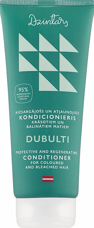 Кондиціонер для фарбованого й освітленого волосся "Dubulti" - Dzintars Protective and Regenerating Conditioner — фото N1