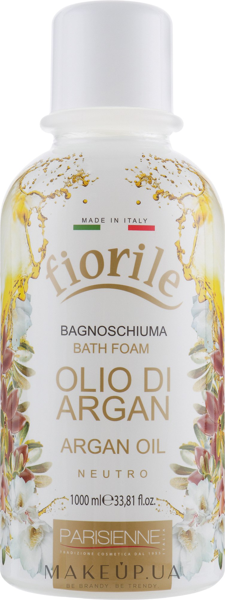 Пена для ванн "Аргановое масло" - Parisienne Italia Fiorile Argan Oil Bath Foam — фото 1000ml