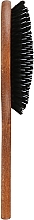 Расческа для волос на резиновой подушке с зубчиками из щетины кабана и нейлона, 11 рядов - Gorgol — фото N2