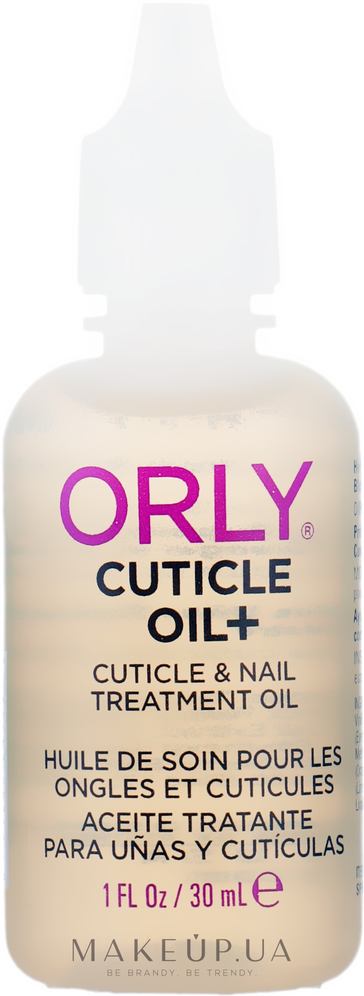 Масло для нігтів і кутикули - Orly Cuticle Oil + Cuticle & Nals Treatment Oil — фото 30ml