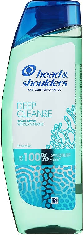 Шампунь против перхоти "Глубокое очищение" - Head & Shoulders Deep Cleanse Detox Shampoo