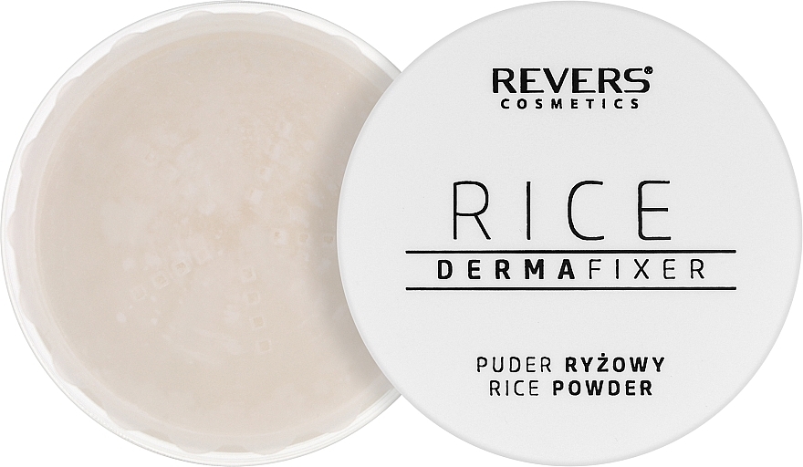 Фіксувальна рисова пудра для обличчя  - Revers Rise Powder Derma Fixer — фото N1