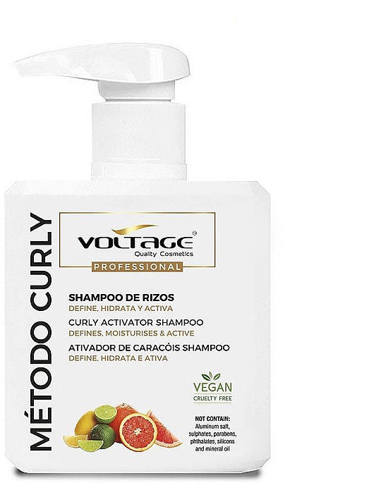 Шампунь для кудрявого метода - Voltage Curly Method Curls Shampoo — фото N1