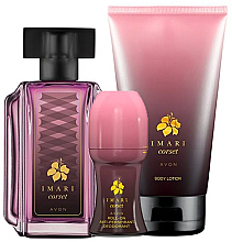 Духи, Парфюмерия, косметика Avon Imari Corset - Набор (edt/50ml + b/lot/150ml + deo/50ml)