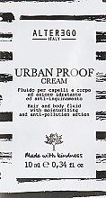 Крем-флюид с углем для всех типов волос - Alter Ego Urban Proof Cream (пробник) — фото N1