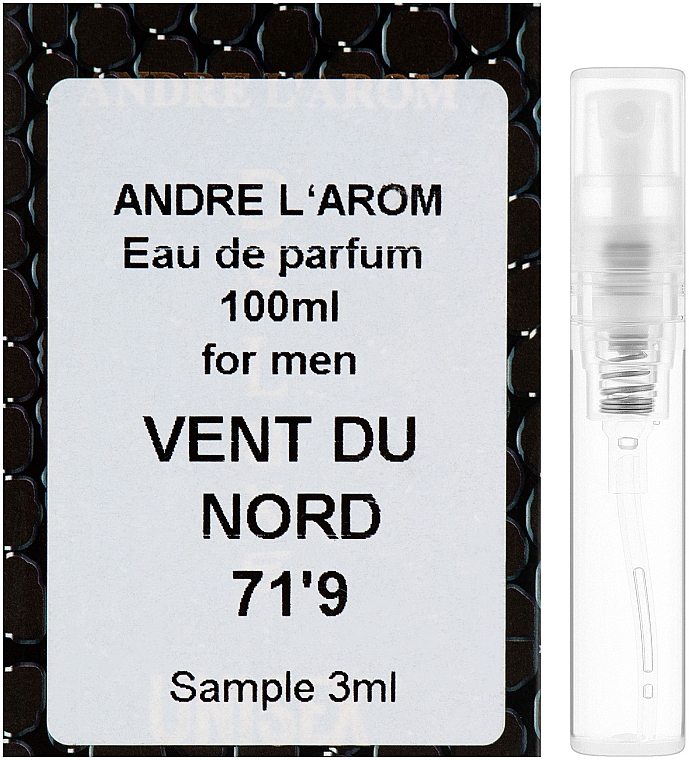 Andre L`Arom Vent du Nord "71'9" - Парфюмированная вода (пробник) — фото N1