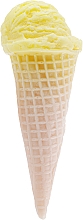 Мило-ріжок "Лимонне морозиво", жовте - Dushka — фото N1