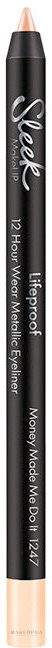 Карандаш для глаз - Sleek MakeUP Lifeproof 12 Hour Wear Kohl Eyeliner — фото Money Made Me Do It