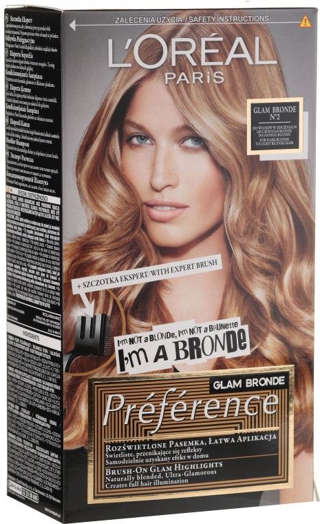 Краска для волос - L'Oreal Paris Preference Glam Bronde — фото N1