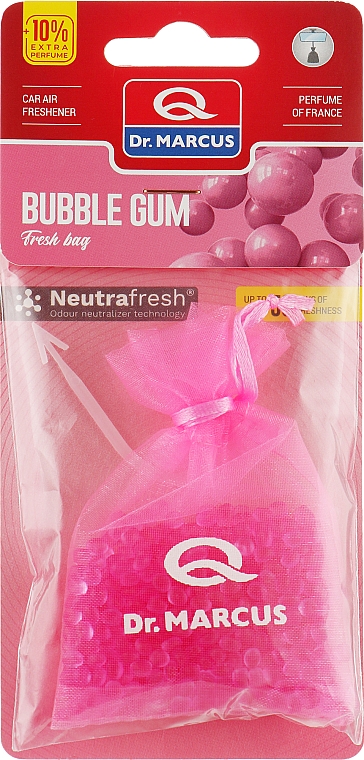 Освіжувач повітря "Жуйка" - Dr.Marcus Fresh Bag Bubble Gum — фото N1